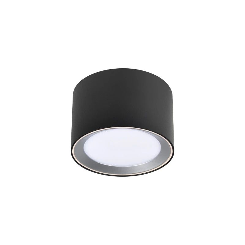 Nordlux Landon LED Opbouwspot | 6.5W 2700K 600lm 827 | Dimbaar | Zwart