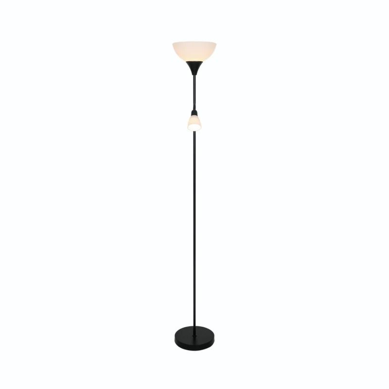 Nordlux Lauria Vloerlamp | 2x E27/E14 Max 27W | Zwart