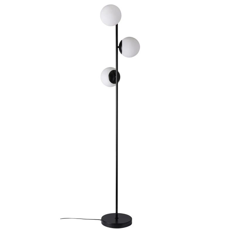 Nordlux Lilly LED Vloerlamp | 3x E14 Max 25W | Dimbaar | Zwart