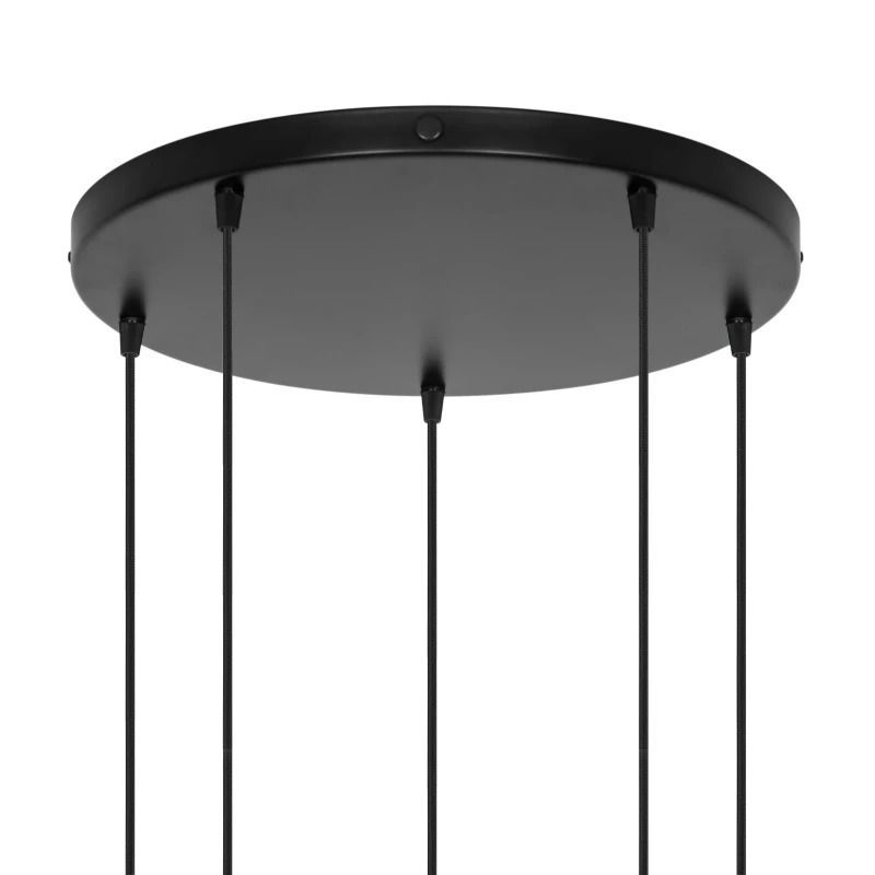 Nordlux Luana 5-Exits Canopy | Zwart
