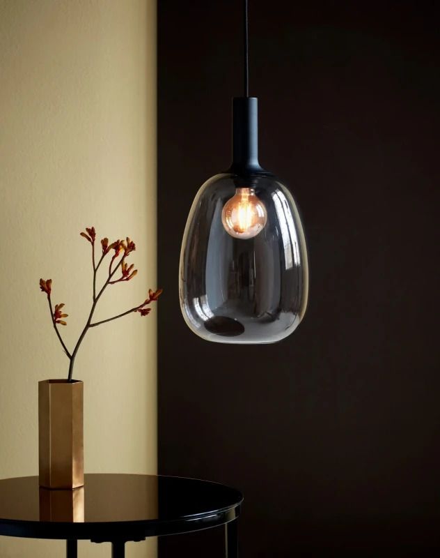Nordlux Alton LED Hanglamp | 1x E27 Max 60W | Dimbaar | Zwart