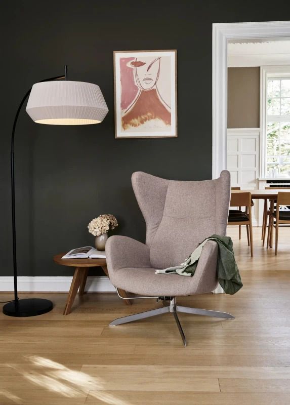 Nordlux Dicte LED Vloerlamp | 1x E27 Max 60W | Dimbaar | Bruin