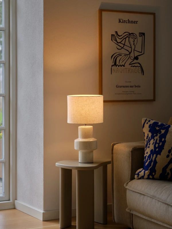 Nordlux Dugan LED Tafellamp | 1x E14 Max 10W | Beige