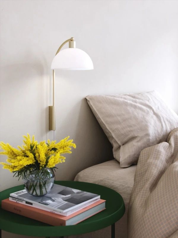 Nordlux Ellen LED Wandlamp | 1x E14 Max 40W | Dimbaar | Goud