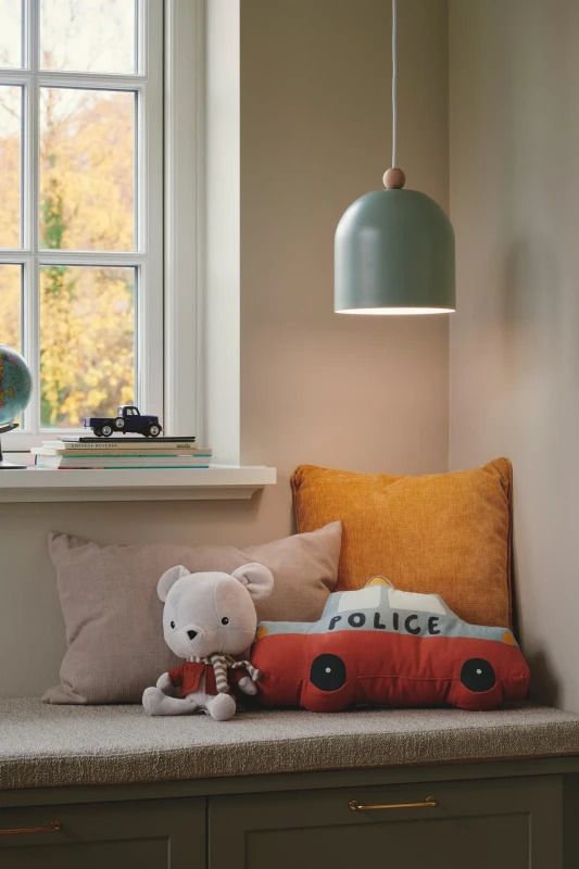 Nordlux Gaston LED Hanglamp | 1x E27 Max 40W | Dimbaar | Groen