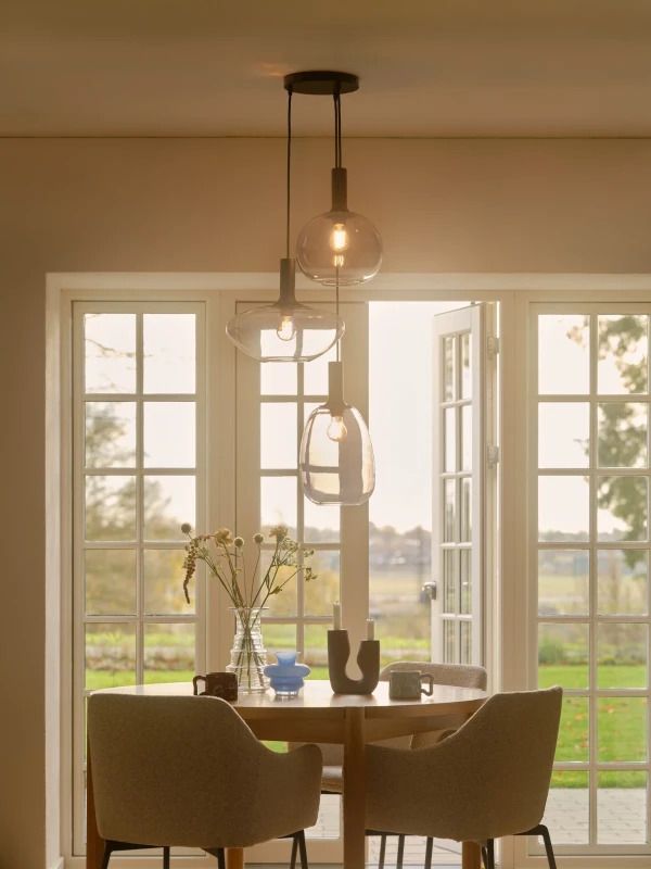 Nordlux Luana 3-Exits Canopy | Zwart