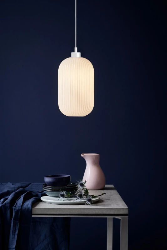 Nordlux Milford LED Hanglamp | 1x E27 Max 40W | Dimbaar | Wit