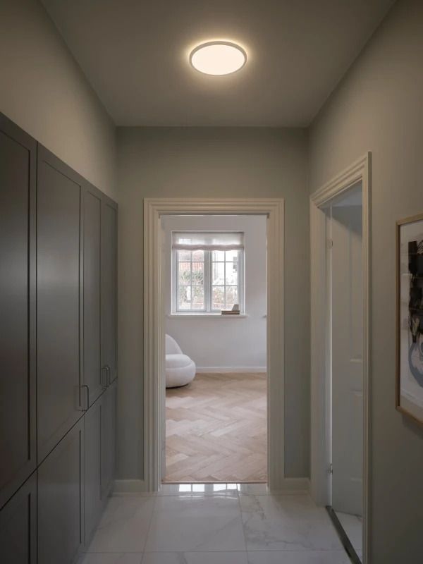 Nordlux Oja LED Plafondlamp | 15W 3000K/4000K 1700lm 830/840 | ip54 | Wit