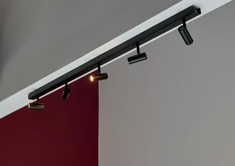 Nordlux Omari LED Opbouwspot | 18.5W 2700K 320lm 827 | Dimbaar | Zwart