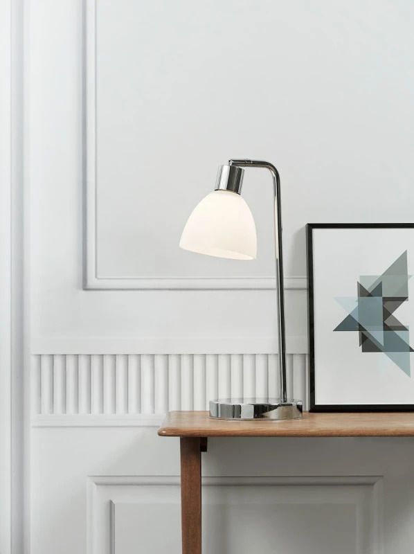 Nordlux Ray LED Tafellamp | 1x E14 Max 25W | Zilver