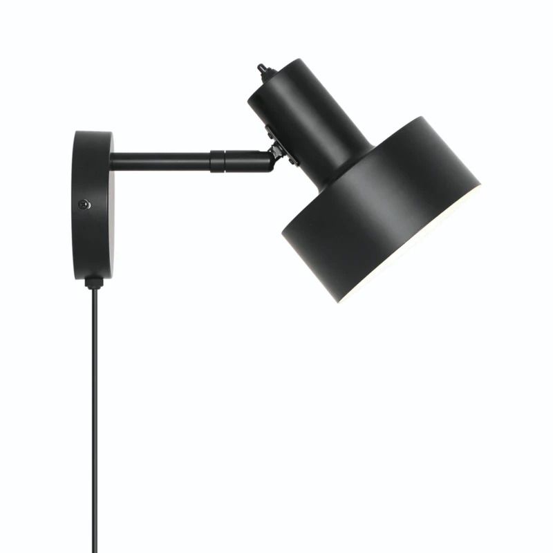 Nordlux Matis LED Wandlamp | 1x E27 Max 15W | Dimbaar | Zwart