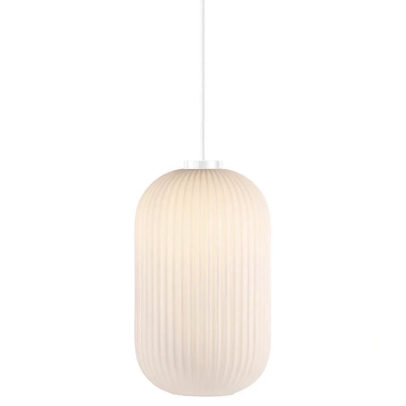 Nordlux Milford LED Hanglamp | 1x E27 Max 40W | Dimbaar | Wit