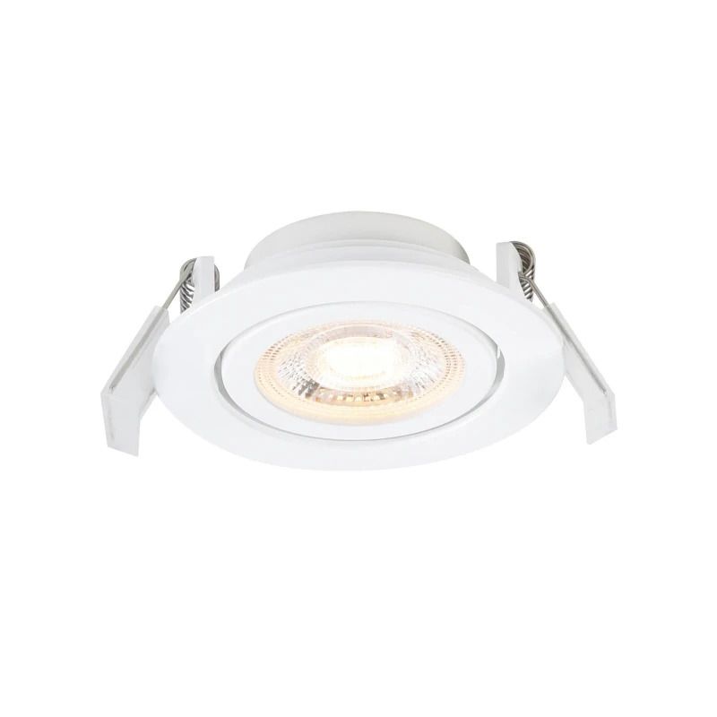 Nordlux Monolo LED Inbouwspot | 4.8W 3000K 450lm 830 | Dimbaar | Wit