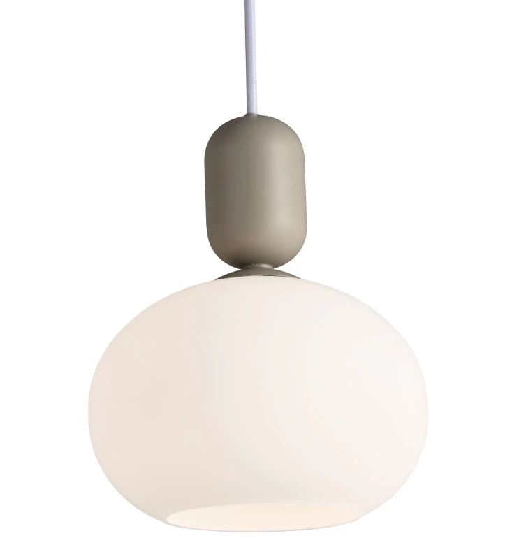 Nordlux Notti LED Hanglamp | 1x E27 Max 40W | Dimbaar | Grijs