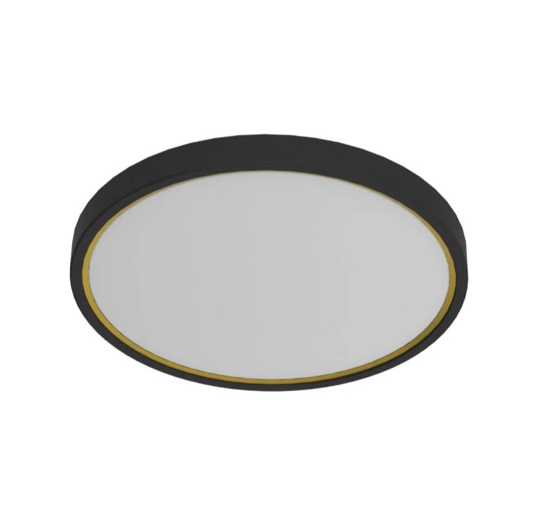 Nordlux Noxy LED Plafondlamp | 17W 3000K/4000K 1650lm 930/940 | ip44 | Zwart