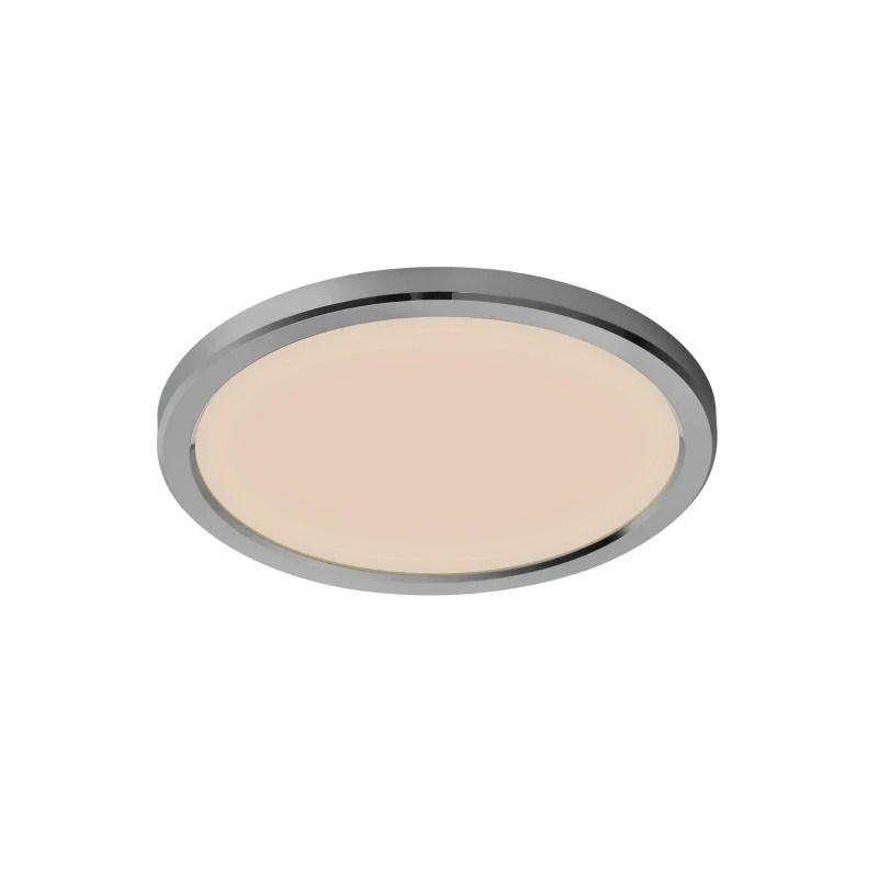 Nordlux Oja LED Plafondlamp | 14.5W 3000K/4000K 1600lm 830/840 | ip44 | Zilver