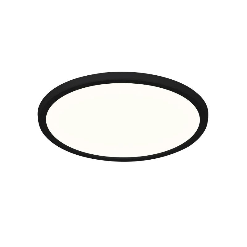 Nordlux Oja LED Plafondlamp | 15W 3000K/4000K 1700lm 830/840 | ip54 | Zwart