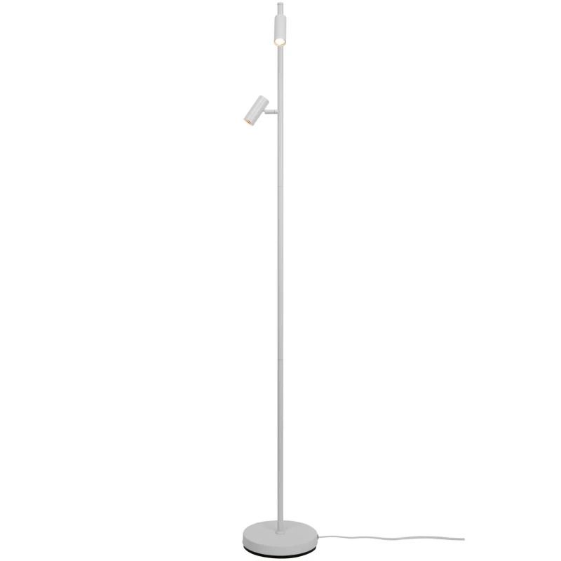 Nordlux Omari LED Vloerlamp | 6.4W 2700K 320lm 827 | Dimbaar | Wit