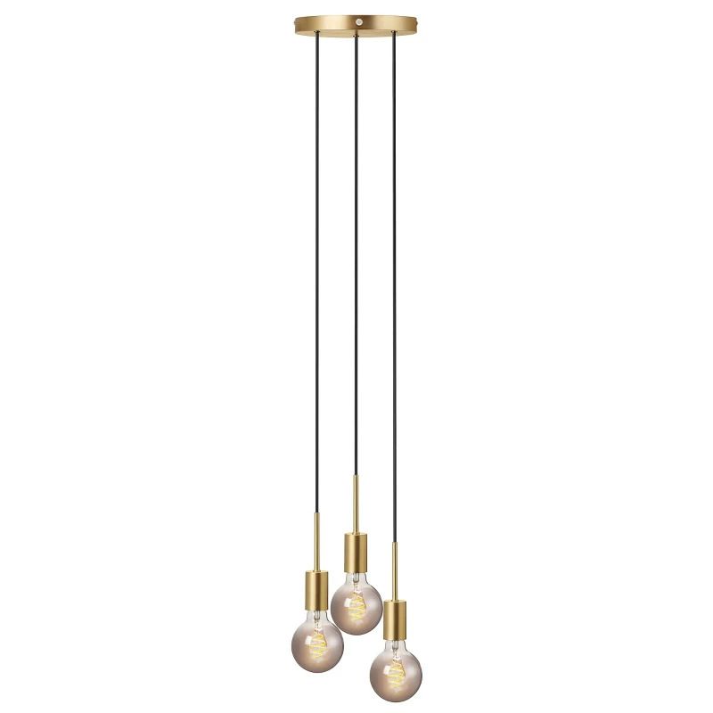 Nordlux Paco LED Hanglamp | 3x E27 Max 25W | Dimbaar | Goud