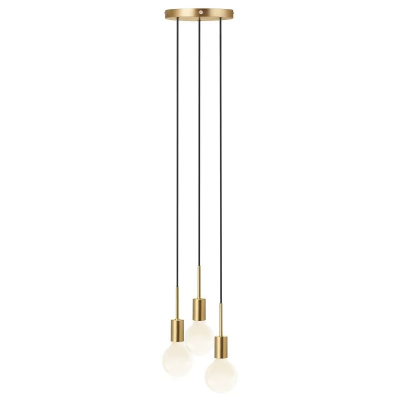 Nordlux Paco LED Hanglamp | 3x E27 Max 25W | Dimbaar | Goud