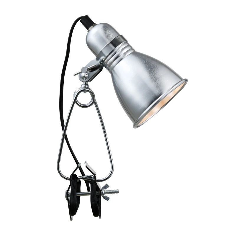 Nordlux Photo LED Klemspot | 1x E27 Max 15W | Zilver