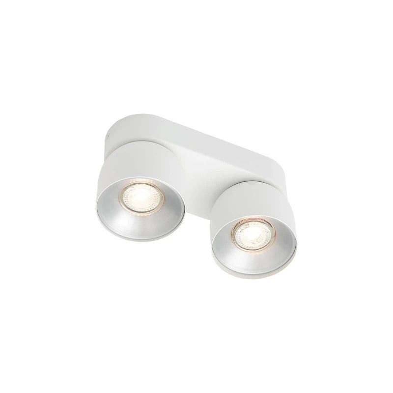 Nordlux Pitcher LED Opbouwspot | 2x GU10 Max 10W | Dimbaar | Wit