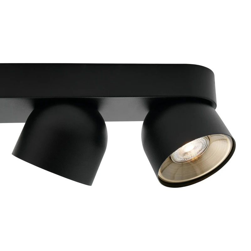 Nordlux Pitcher LED Opbouwspot | 4x GU10 Max 10W | Dimbaar | Zwart