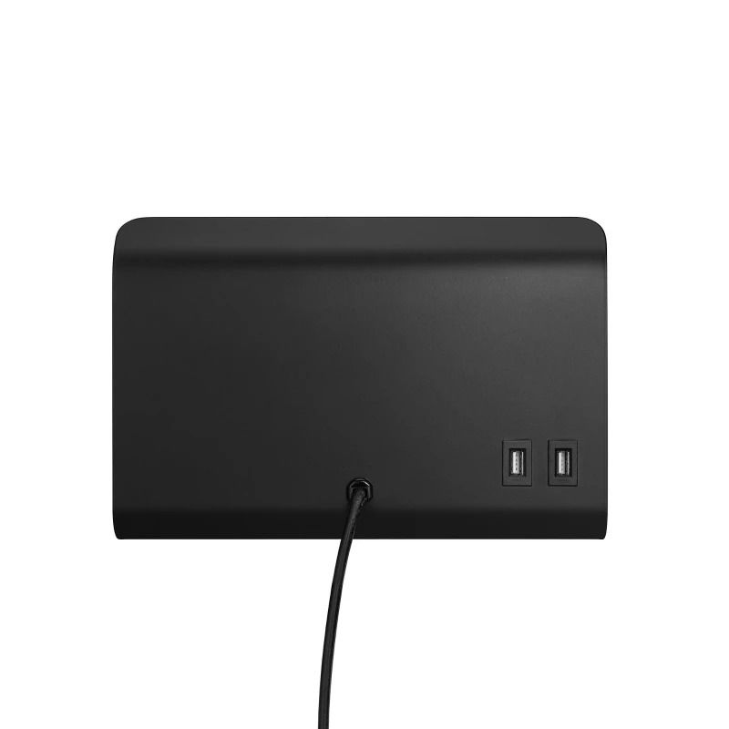 Nordlux Roomi LED Wandlamp | 1x GU10 Max 8W | Dimbaar | Zwart