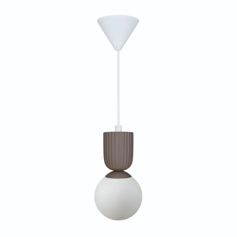 Nordlux Sadie LED Hanglamp | 1x E14 Max 10W | Dimbaar | Bruin