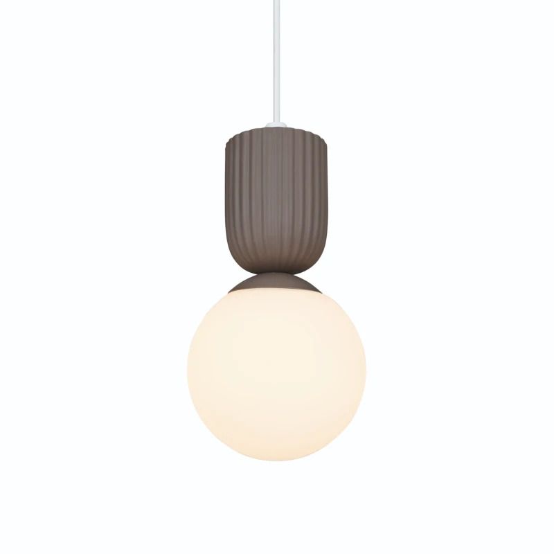 Nordlux Sadie LED Hanglamp | 1x E14 Max 10W | Dimbaar | Bruin