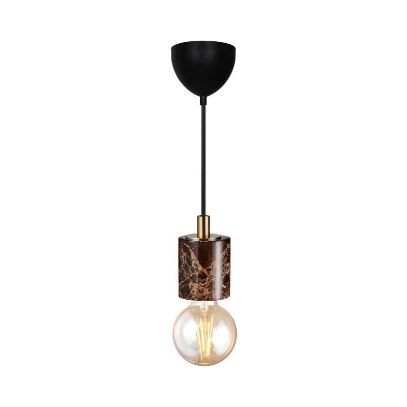 Nordlux Siv LED Hanglamp | 1x E27 Max 60W | Dimbaar | Bruin