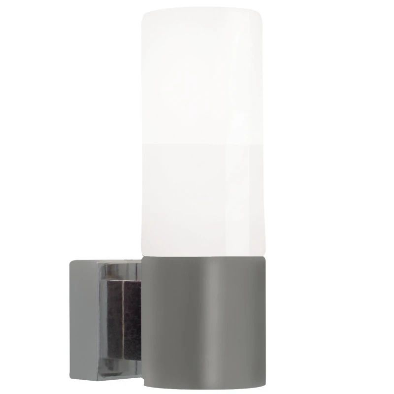 Nordlux Tangens LED Wandlamp | 1x E14 Max 40W | ip44 | Dimbaar | Zilver