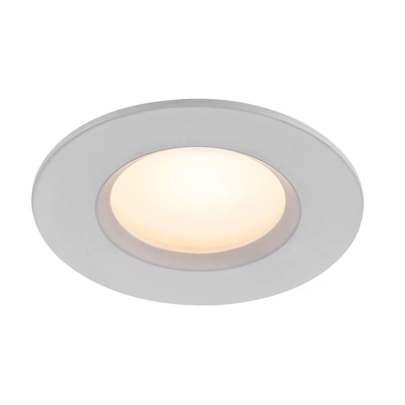 Nordlux Tiaki Ø85mm LED Inbouwspot | 6.5W 2700K/4000K 345lm 827/840 | ip65 | Wit