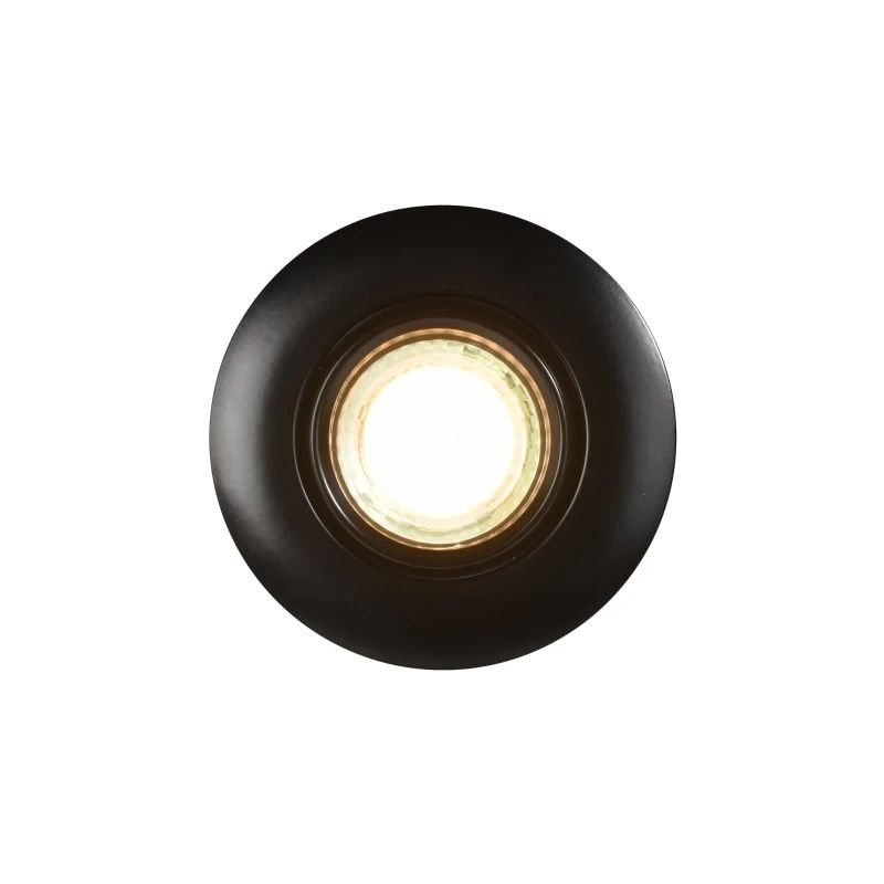 Nordlux Umberto Ø79mm LED Inbouwspot | 1x GU10 Max 7.5W | ip44 | Dimbaar | Zwart