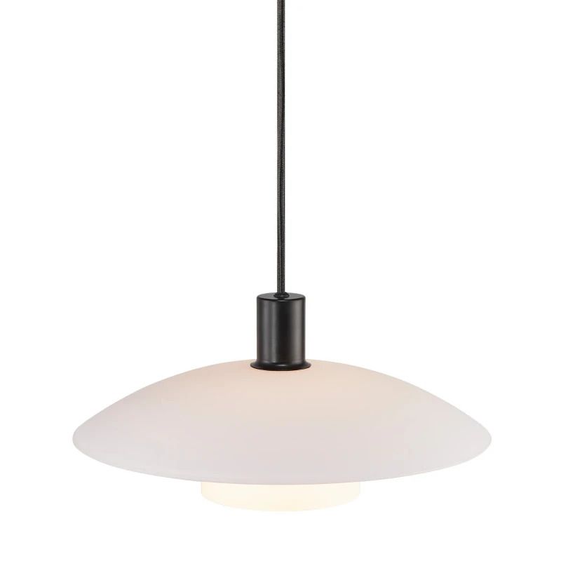 Nordlux Verona LED Hanglamp | 1x E27 Max 40W | Dimbaar | Zwart