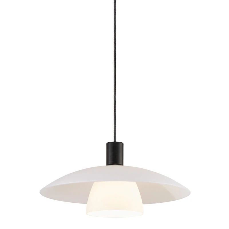 Nordlux Verona LED Hanglamp | 1x E27 Max 40W | Dimbaar | Zwart