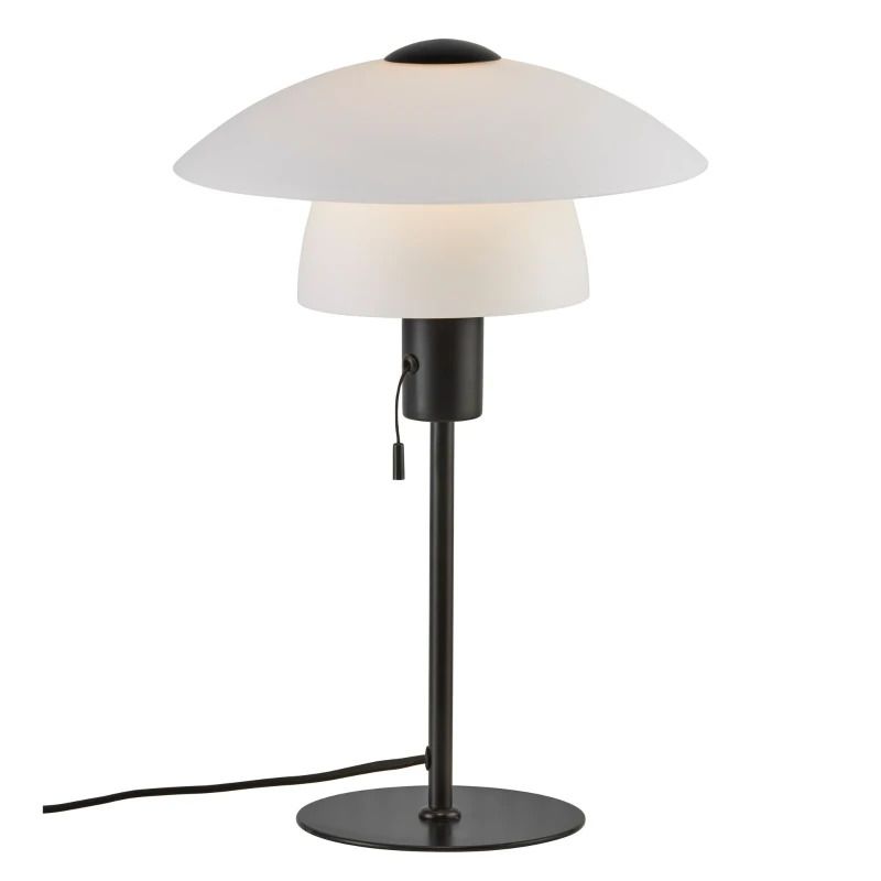 Nordlux Verona LED Tafellamp | 1x E27 Max 15W | Zwart