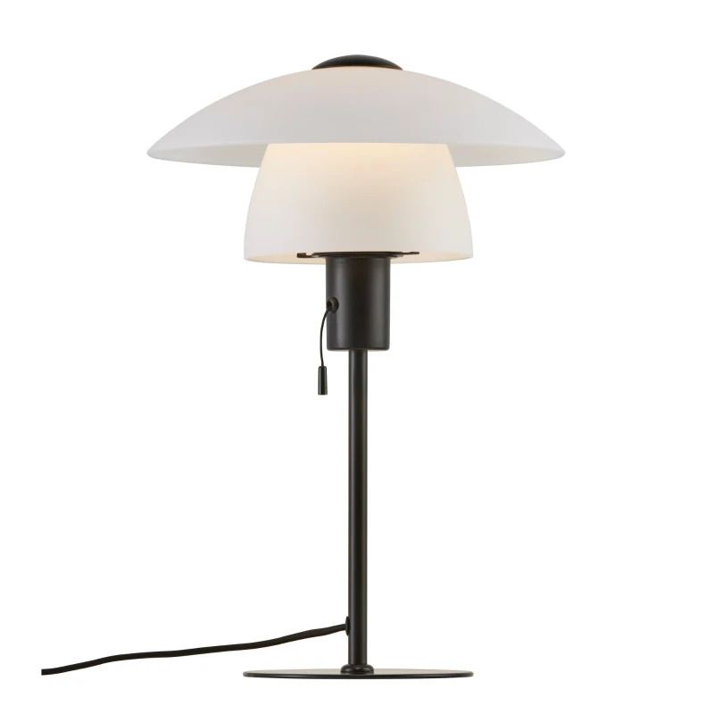 Nordlux Verona LED Tafellamp | 1x E27 Max 15W | Zwart