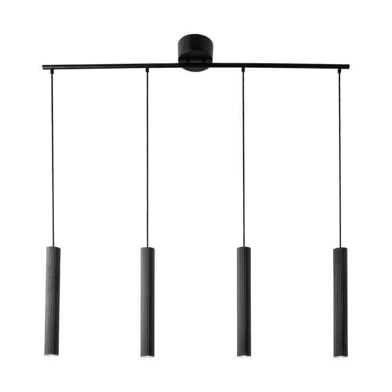 Nordlux Vico LED Hanglamp | 4x GU10 Max 5W | Dimbaar | Zwart