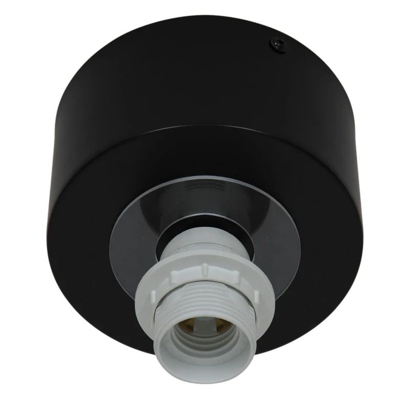 Nordlux Vivienne LED Plafondlamp | 1x E27 Max 15W | Dimbaar | Zwart