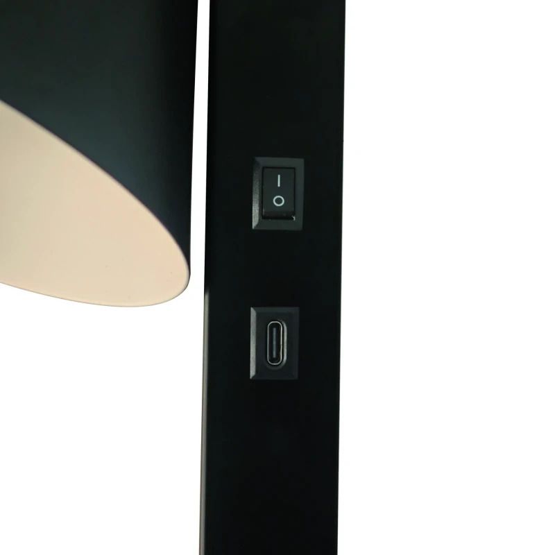 Nordlux Wilmer LED Wandlamp | 1x E14 Max 40W | Dimbaar | Zwart