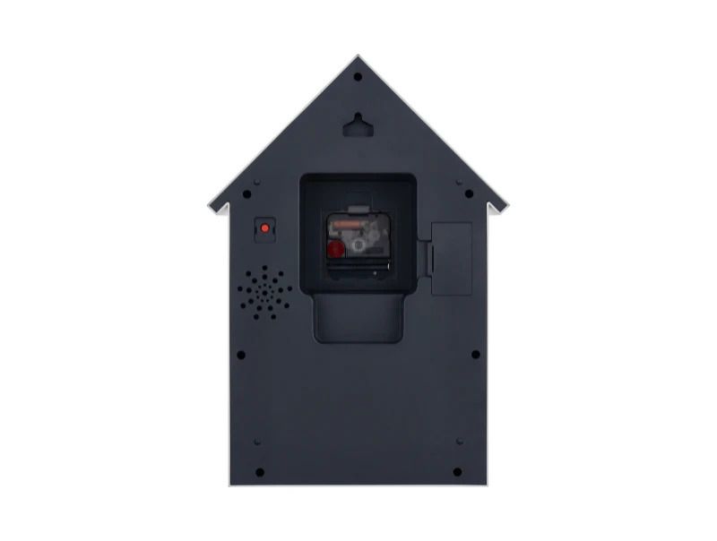 Karlsson Dog House Wandklok | 26.5x36.5x11.5cm | Luxury groen