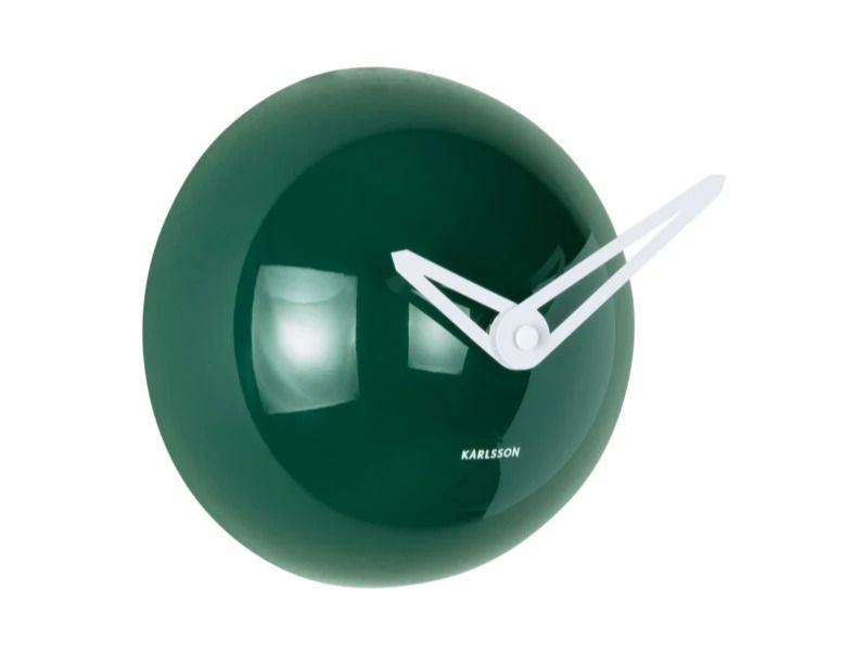 Karlsson Cool Retro Cap Wandklok | Ø15cm | Retro groen