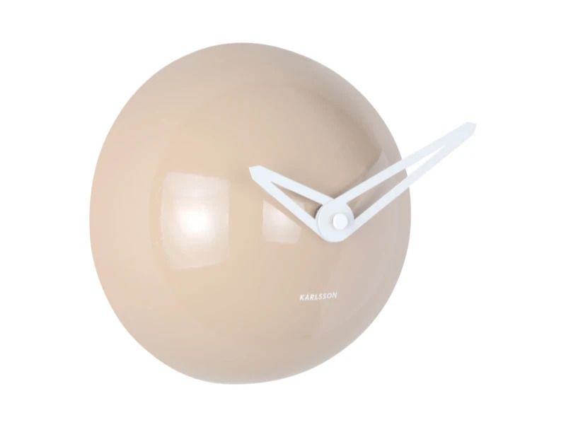 Karlsson Cool Retro Cap Wandklok | Ø15cm | Mouse grijs