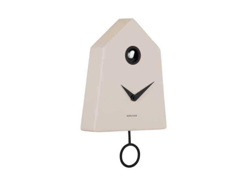 Karlsson Grafico Cuckoo Wandklok | Met Koekoeksklok | 21.5x35.5x7.4cm