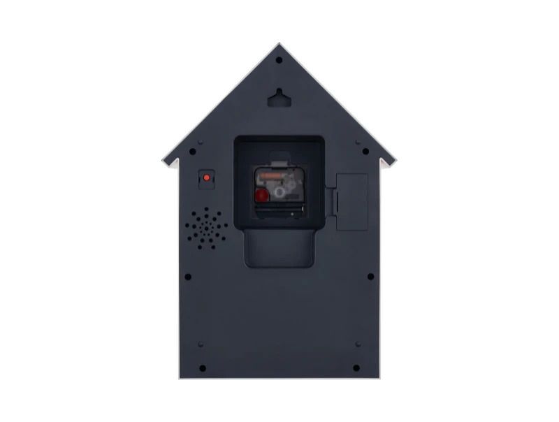 Karlsson Dog House Wandklok | 26.5x36.5x11.5cm | Ochre geel