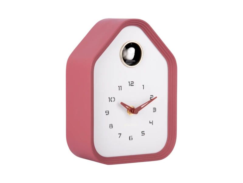 Karlsson Reina Cuckoo Wandklok | Met Koekoeksklok | 14.4x20.4x7.4cm
