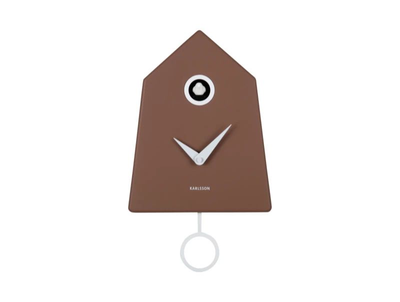 Karlsson Grafico Cuckoo Wandklok | Met Koekoeksklok | 21.5x35.5x7.4cm