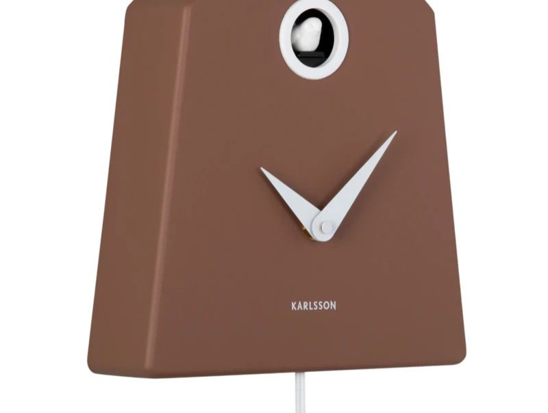 Karlsson Grafico Cuckoo Wandklok | Met Koekoeksklok | 21.5x35.5x7.4cm