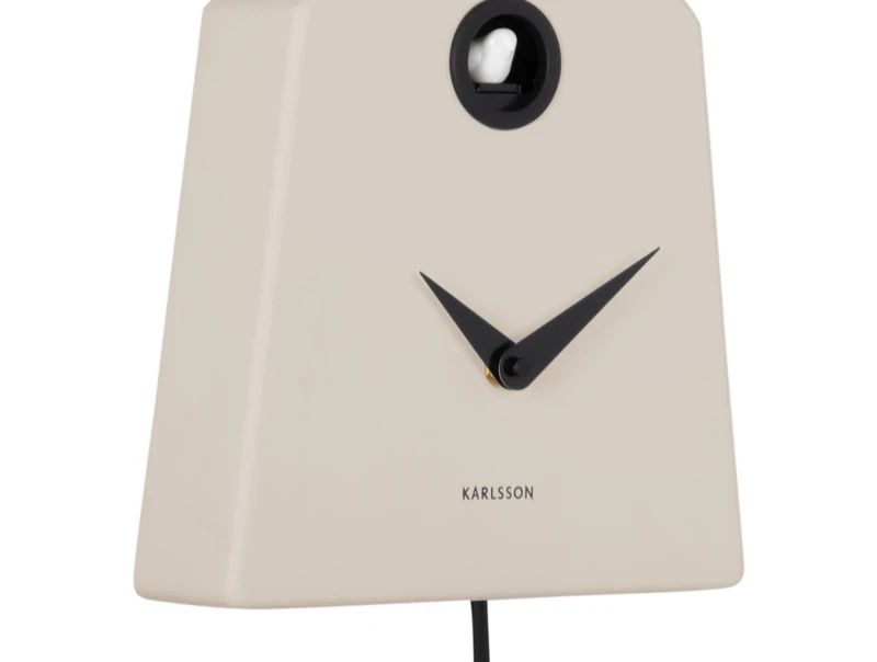 Karlsson Grafico Cuckoo Wandklok | Met Koekoeksklok | 21.5x35.5x7.4cm
